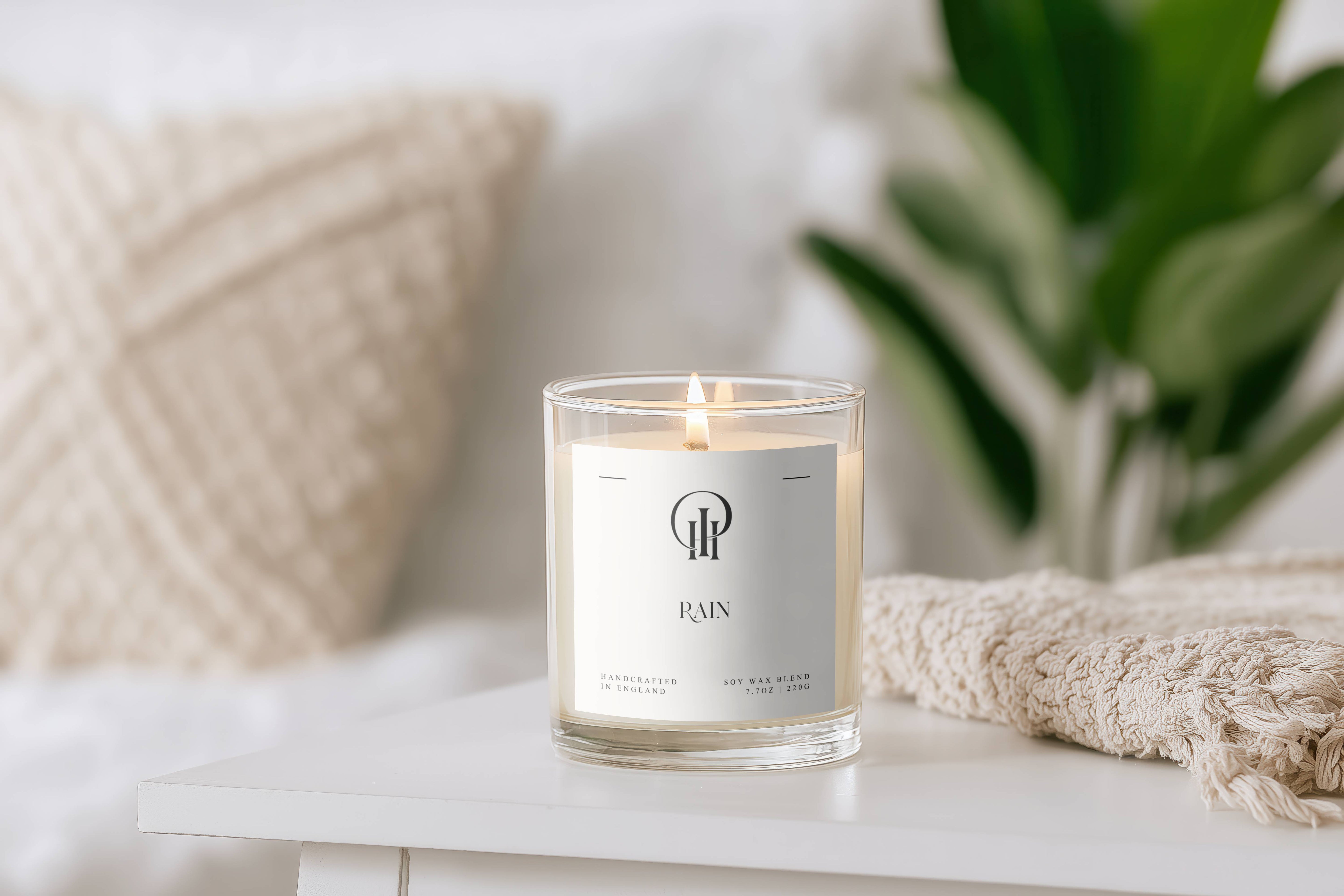 Rain Luxury Scented Candle